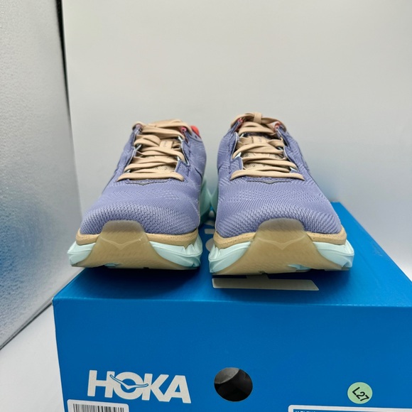 NWT Hoka Elevon 2 Running Shoes Mental Health Sneakers Unisex Purple Blue Glass - Picture 9 of 16